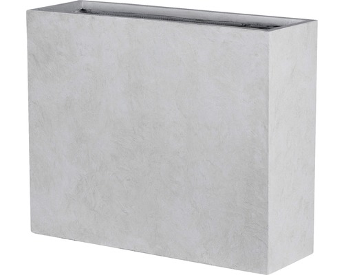 Rechthoekige plantenbak van vezelcement