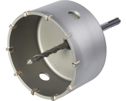 Betongatzaag met centreerboor en opname