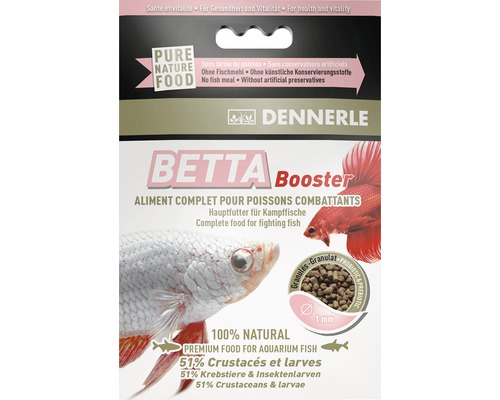 Dennerle Betta Booster visvoer verpakking