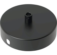 CALEX Plafondplaat Ø100 mm 1-gat mat zwart-thumb-0 CALEX Plafondplaat Ø100 mm 1-gat mat zwart-thumb-0