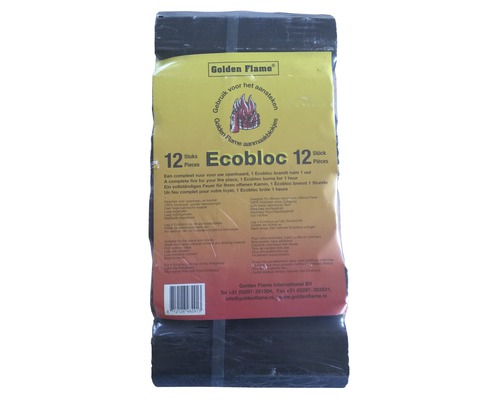 Verpakking aanmaakblokjes met twaalf stuks