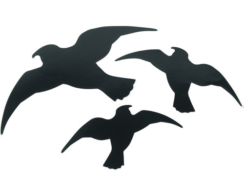 Decoratie met drie meeuwfiguren voor wanddecoratie