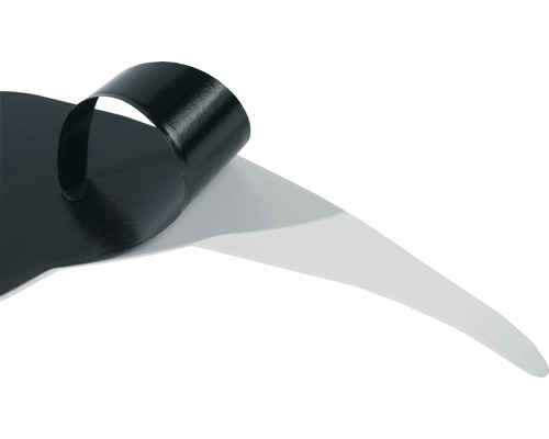 Zelfklevende afdichtingsbaan met verwijderbare beschermfolie.