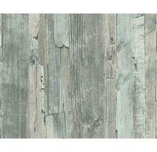 Behang met houten plankenpatroon