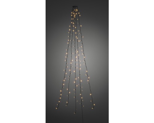 Lichtsnoer in de vorm van een kerstboom
