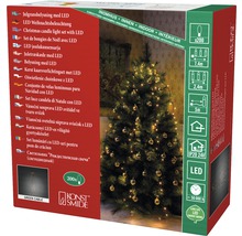 Verpakking van een led-kerstboomkaarsverlichting voor binnen met 200 lampen