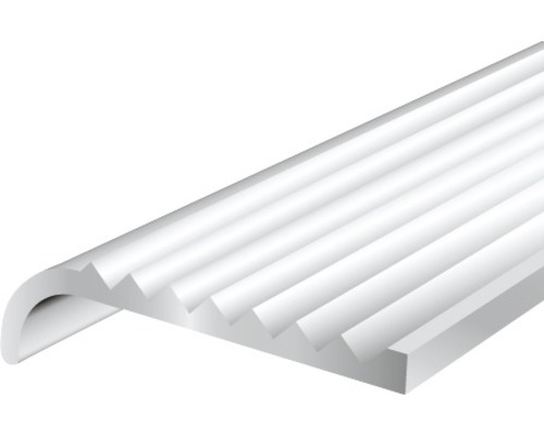 KAISERTHAL Beschermprofiel 23x6,3x2 mm aluminium zilver 200 cm Kunststof profielstrip