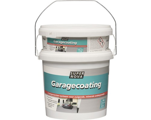 HORNBACH Super Nova Garagecoating 2-componenten grijs 5 kg HORNBACH Super Nova Garagecoating 2-componenten grijs 5 kg