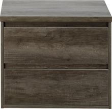 SANOX Badkamermeubelset Porto met wastafelblad 58x70,2x50 cm nebraska eiken