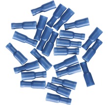 Meerdere blauwe hulsconnectoren