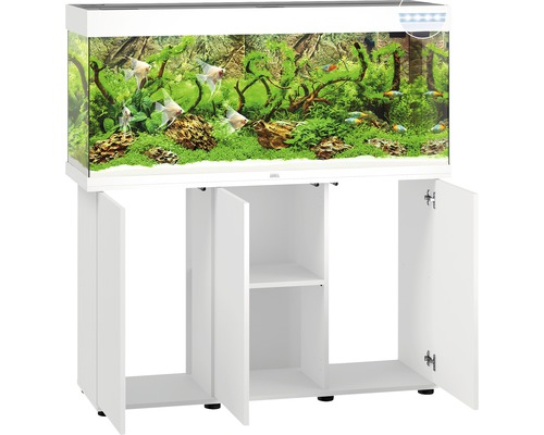 Aquarium met onderkast en vissen