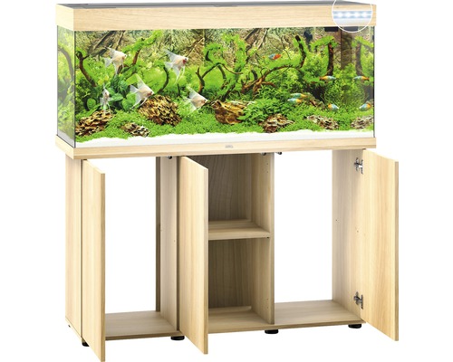 Aquarium met onderkast en ingebouwde verlichting
