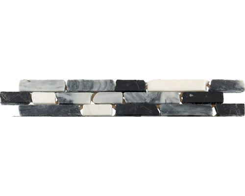 Listello CM-57103 natuursteen antraciet 4,9x30,5 cm