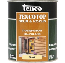 Tenco Tencotop deur- en kozijnverf, transparant, halfglans, 750 ml blik
