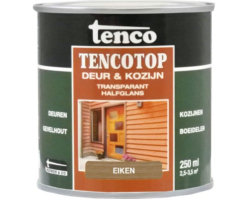 TENCO Tencotop Deur & Kozijn transparant zijdeglans eiken 250 ml