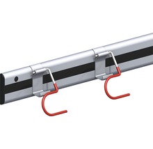 ALFER apparaathouder type 11, 500 mm, blank aluminium
