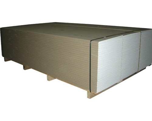 Pallet met gipsplaten