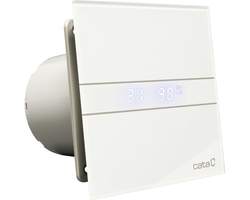 Wandventilator met vochtigheidssensor en digitale display