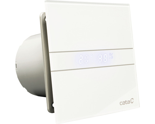 Ventilator met temperatuur- en vochtigheidsweergave