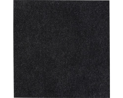 Tapijttegel zelfklevend zwart 40x40 cm