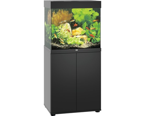 JUWEL Aquarium Lido incl. onderkast LED zwart 120 L, 61x41x131 cm