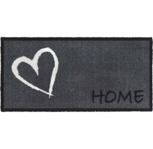 Deurmat met hartmotief en de tekst HOME