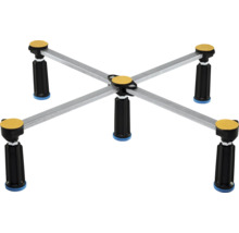 Wasmachineframe met vier poten en draagconstructie