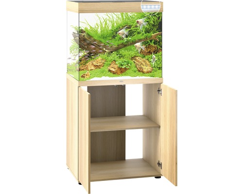 Aquarium met onderkast en vissen