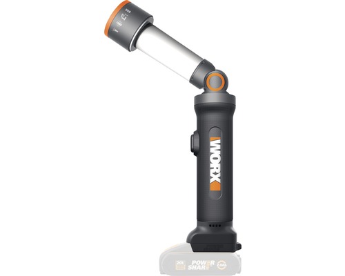 WORX accuwerklamp met verstelbare lampkop