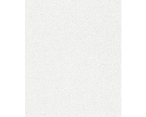 RASCH Vliesbehang 161304 Wallton effen wit Witte, fijn gestructureerde achtergrond.