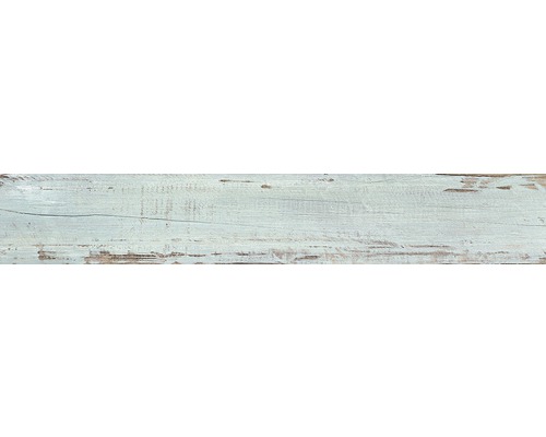 Wand- en vloertegel Tribeca aqua 20x120 cm Houtstructuur met nerf