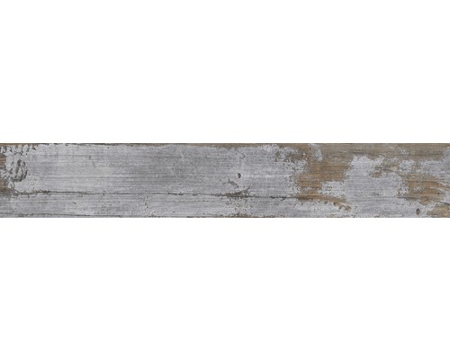 Wand- en vloertegel Tribeca grijsbruin houtlook 20x120 cm Tegel met houtlook en mat oppervlak