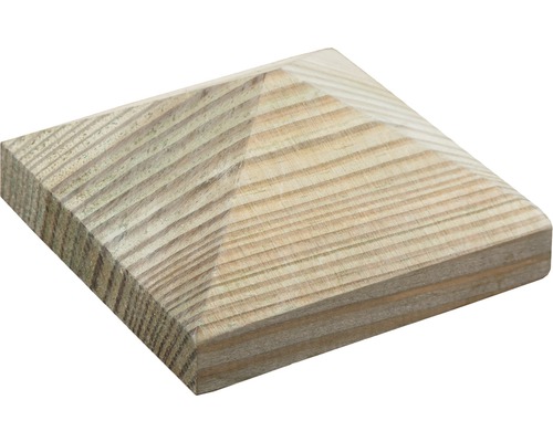 Paalhoed voor paal, hout, 7x7 cm Paalhoed voor paal, hout, 7x7 cm