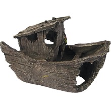 Decoratieve scheepswrak van kunsthars voor aquaria