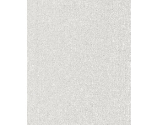RASCH Vliesbehang 173710 Wallton effen wit Licht, gestructureerd behang