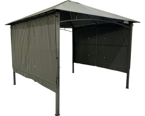 Paviljoen met zijwanden voor de tuin