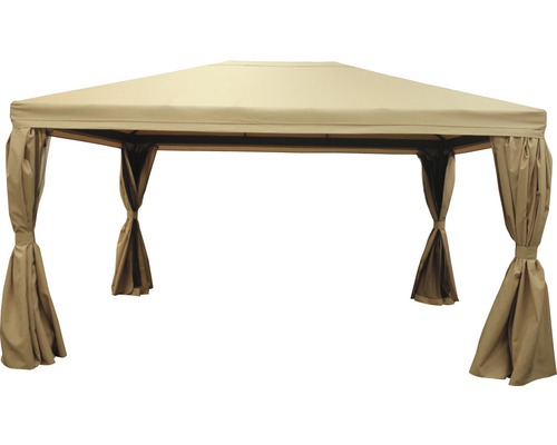 GARDEN PLACE Paviljoen Deluxe taupe 3x4x2,9 m GARDEN PLACE Paviljoen Deluxe taupe 3x4x2,9 m