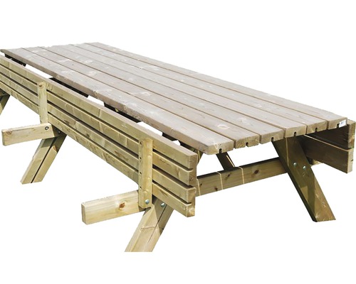 Houten biertafelset voor de tuin