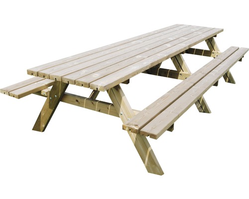 SENS-LINE Picknicktafel Oslo grenen geïmpregneerd, 300x165x76 cm