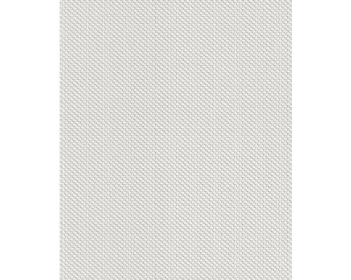 RASCH Vliesbehang 183306 Wallton effen wit Close-up van een textielweefsel