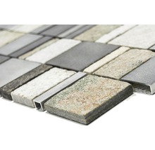 Mozaïektegel van steen en aluminium materialen