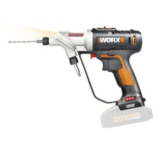 Worx WX166.3 Accuschroefboormachine, 2 lithium-ionen-accu's, 20 V, 2,0 Ah