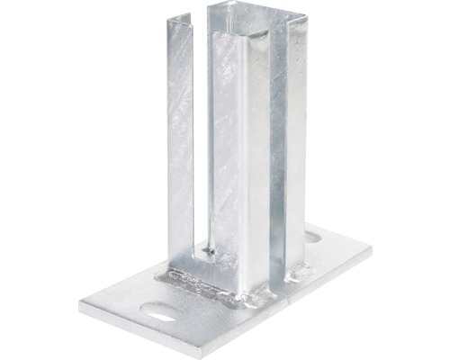 GAH.ALBERTS Paalsteun voor hoekpalen thermisch verzinkt 60x60 mm GAH.ALBERTS Paalsteun voor hoekpalen thermisch verzinkt 60x60 mm