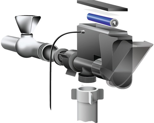 Drainage-element voor tuinontwatering