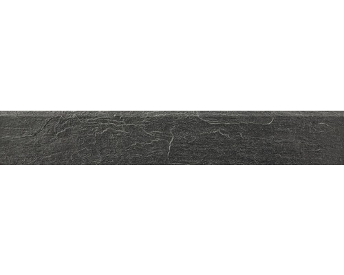 Plint Cliff zwart 9,5x60 cm