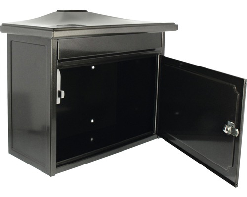 Brievenbus met open vak voor pakketbezorging