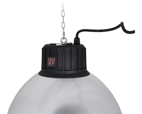 Hanglamp met ketting en schakelaar