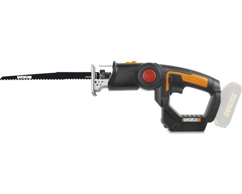 Worx accus reciprozaag met zaagblad en accu