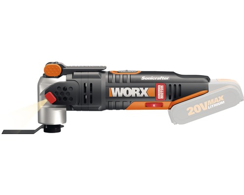 Worx Sonicrafter multifunctioneel gereedschap met batterij