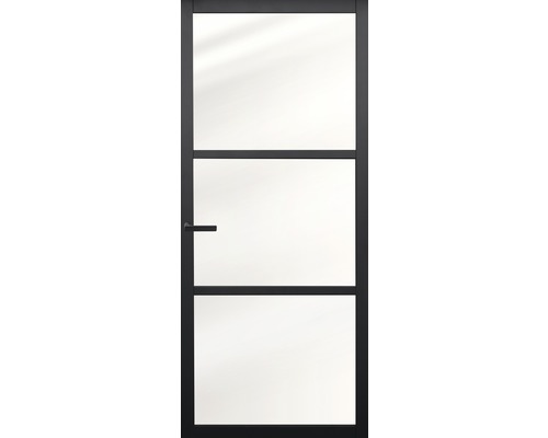 PERTURA Binnendeur industrieel zwart 1000 opdek links 83 x 201,5 cm-0